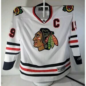 Jonathan Toews RBK CCM 2XL Chicago Blawkhawks #19‎ NHL Hockey Jersey